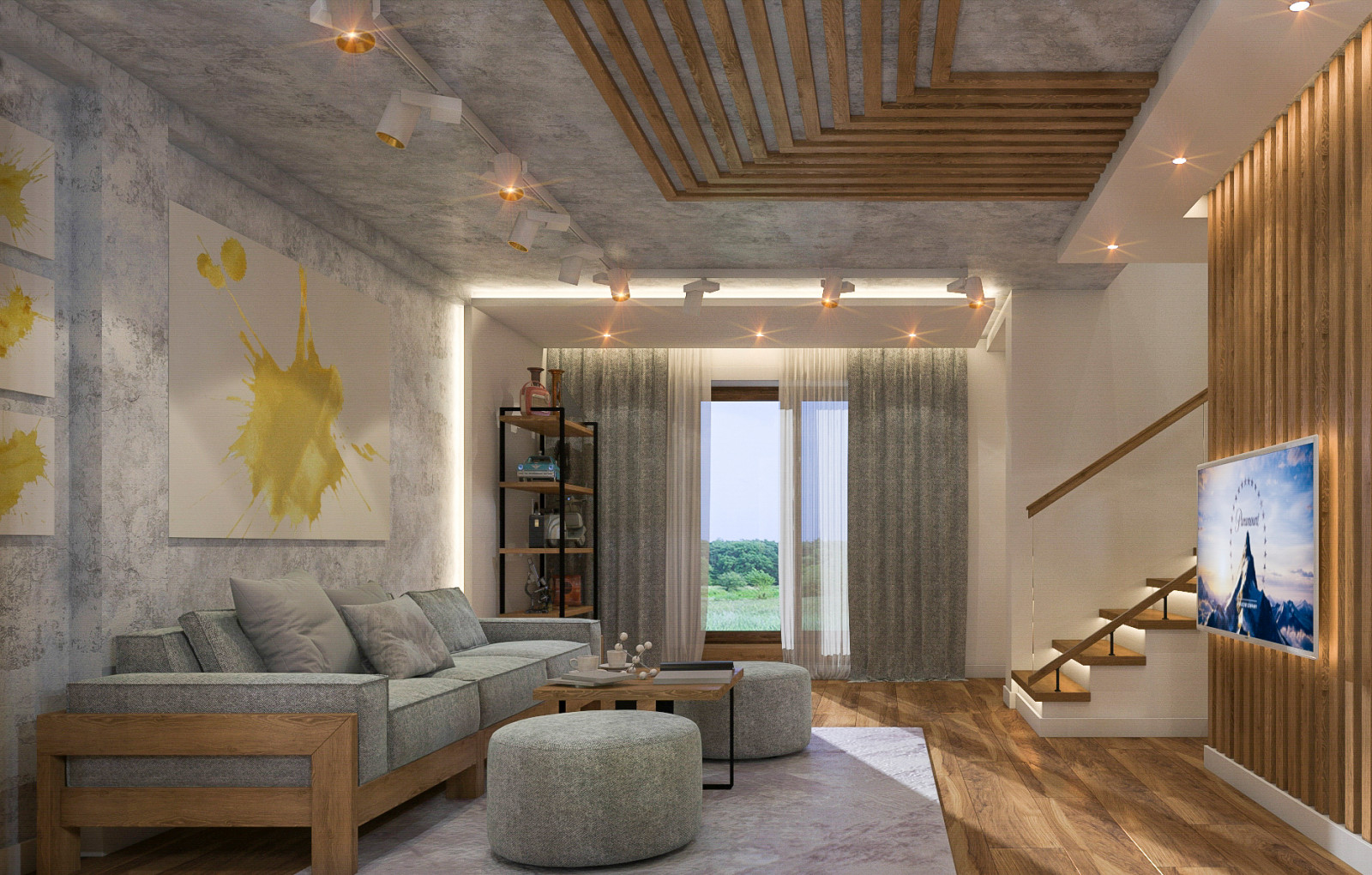 Обложка проекта: Маленькая Страна Таунхаус (100 кв.м.) г. набережные Челны