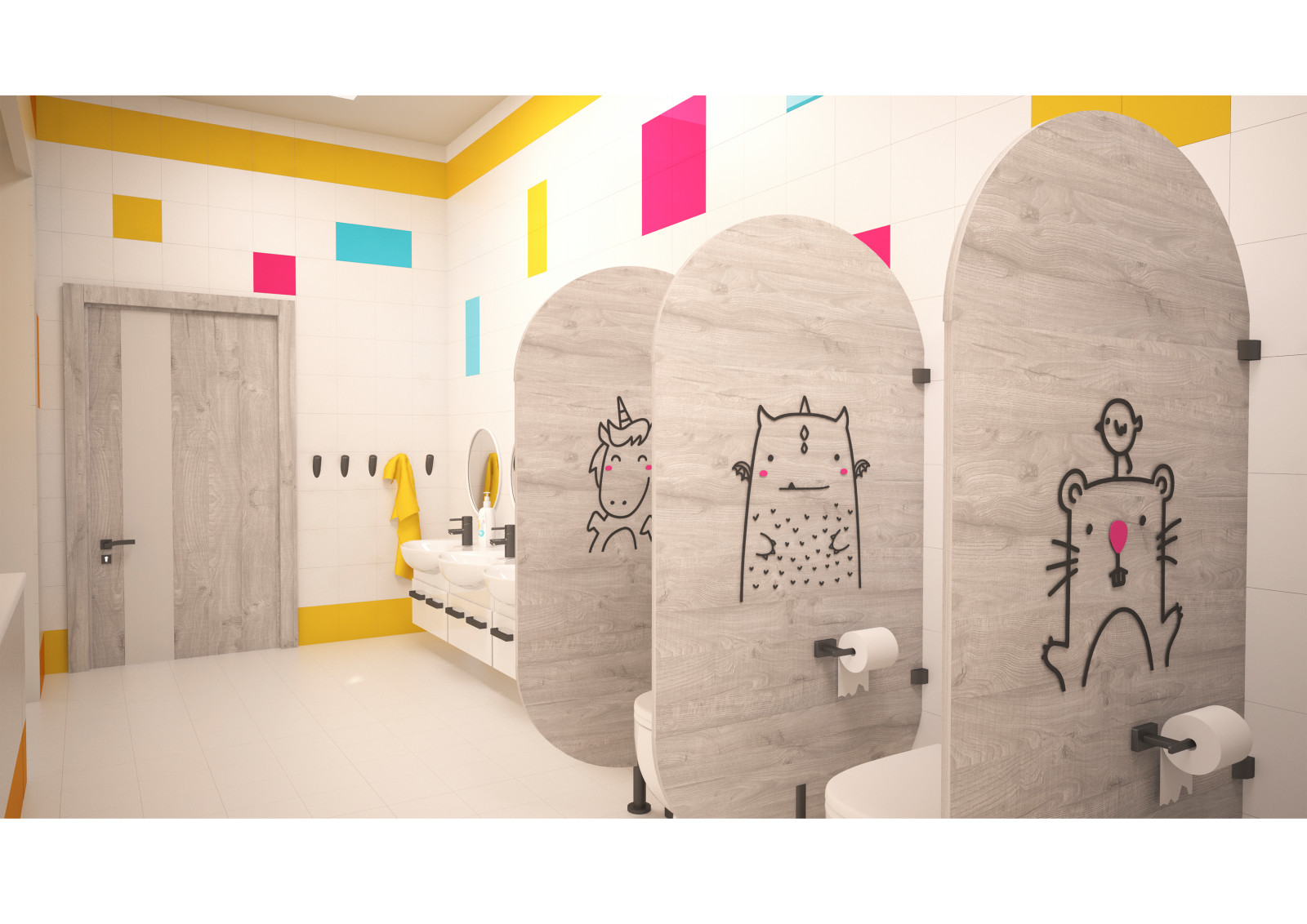 Дизайн интерьера ДС "Золотой ключик"