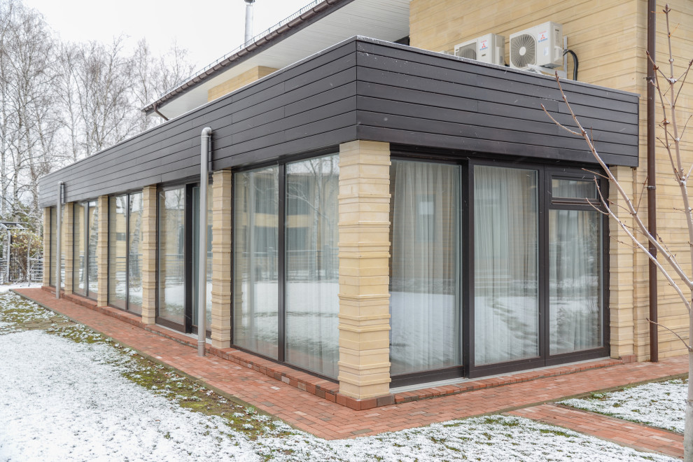 Остекление загородного дома