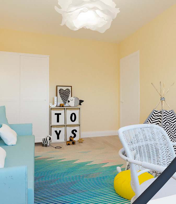 Дизайн интерьера трехкомнатной квартиры по ул. Восточной.