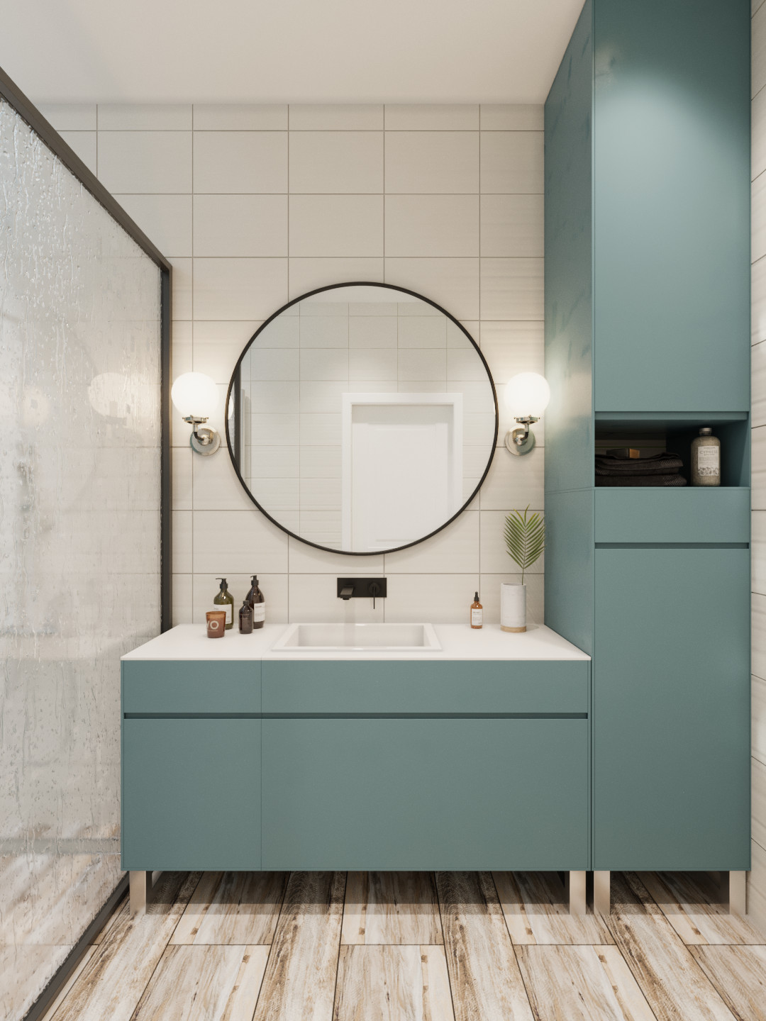 Коттедж с тремя детскими, 224 м2