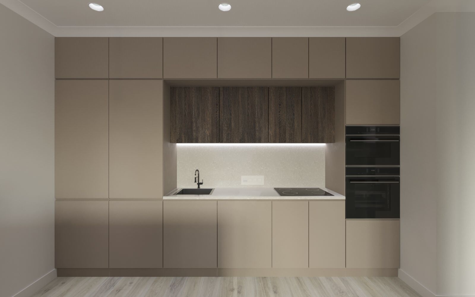 Кухня в минималистичном стиле