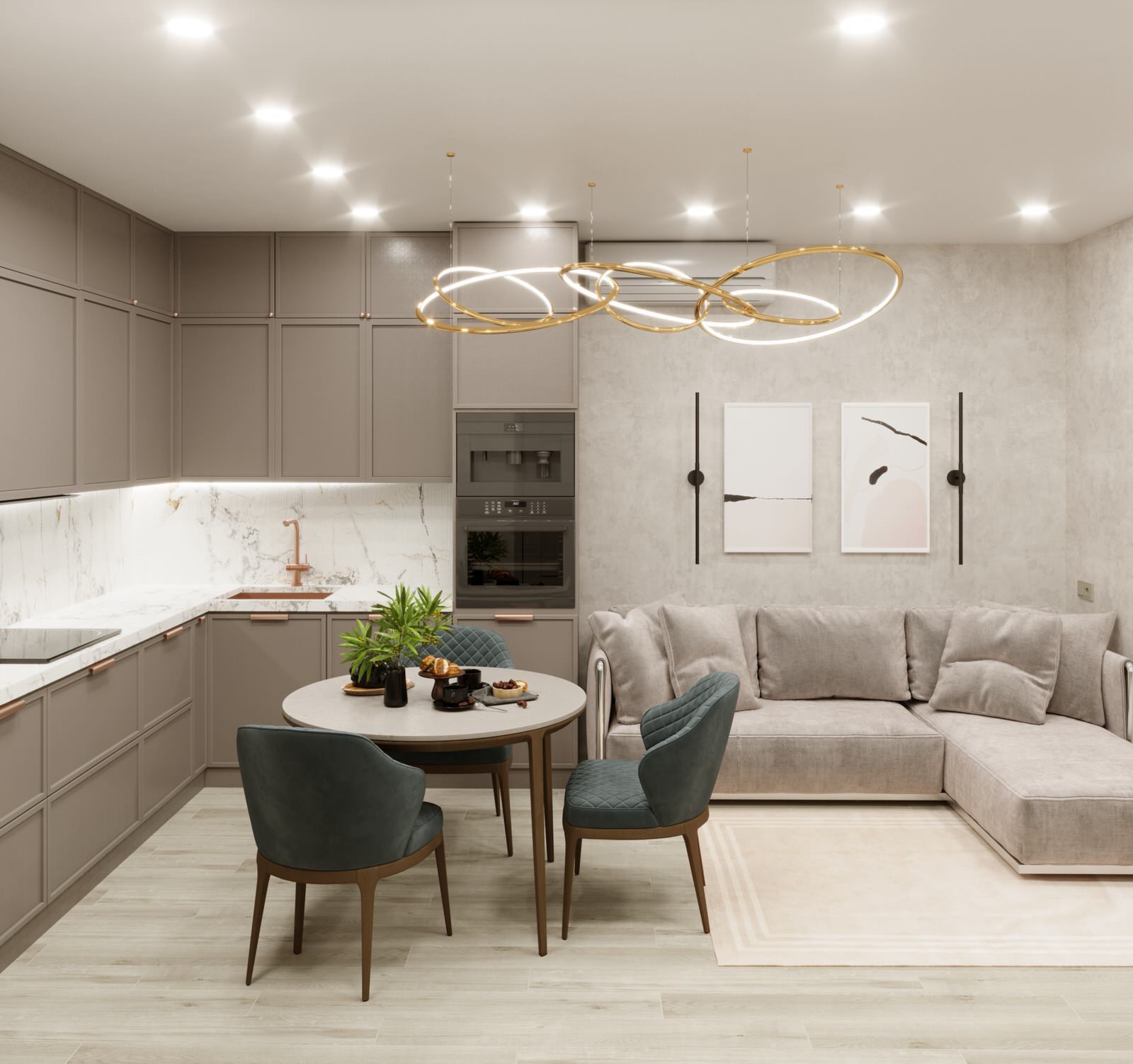 Проект таун-хауса ЖК "Волжские пенаты"