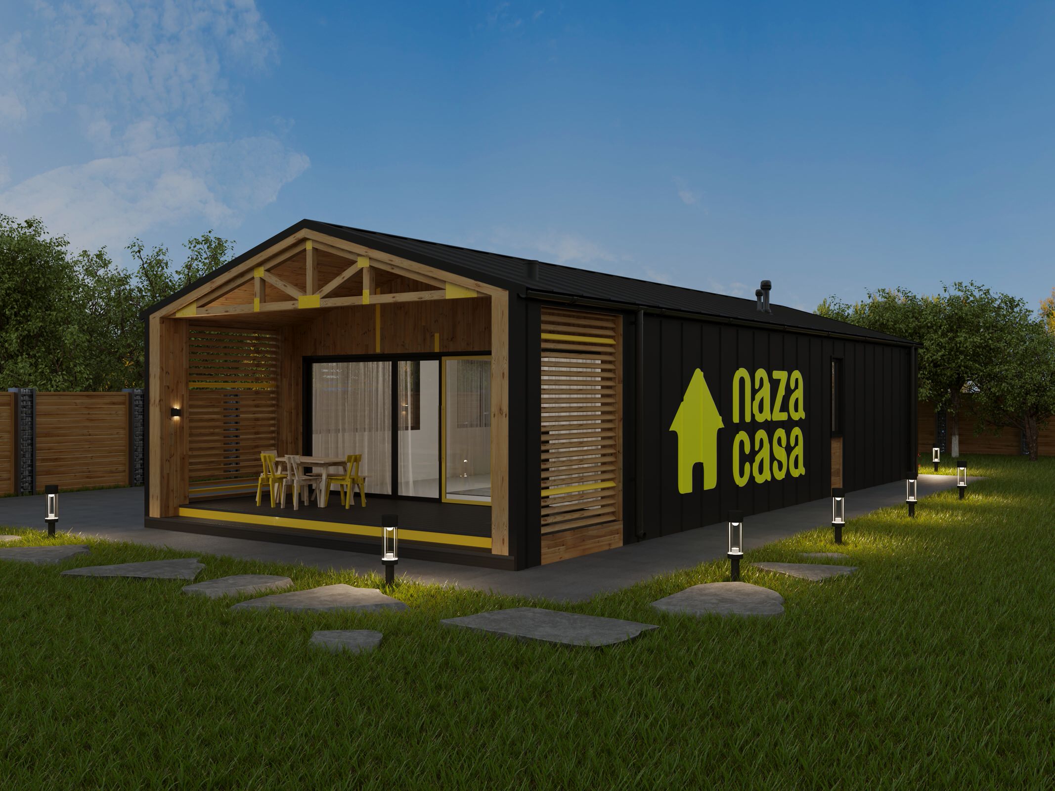 Барнхаус 1 этаж