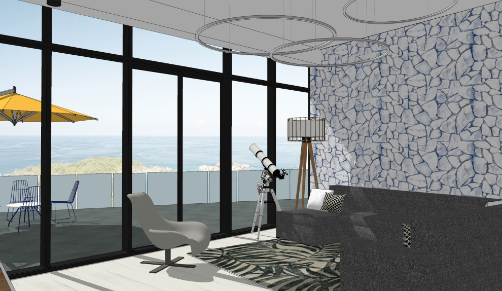 дом с видом на море