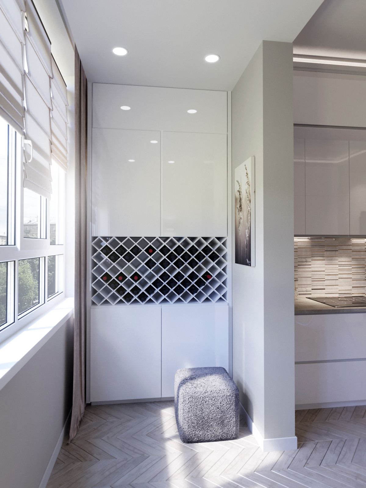 Восточные мотивы одного московского интерьера