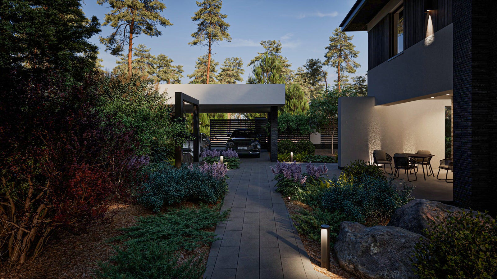 Сад тишины и гармонии