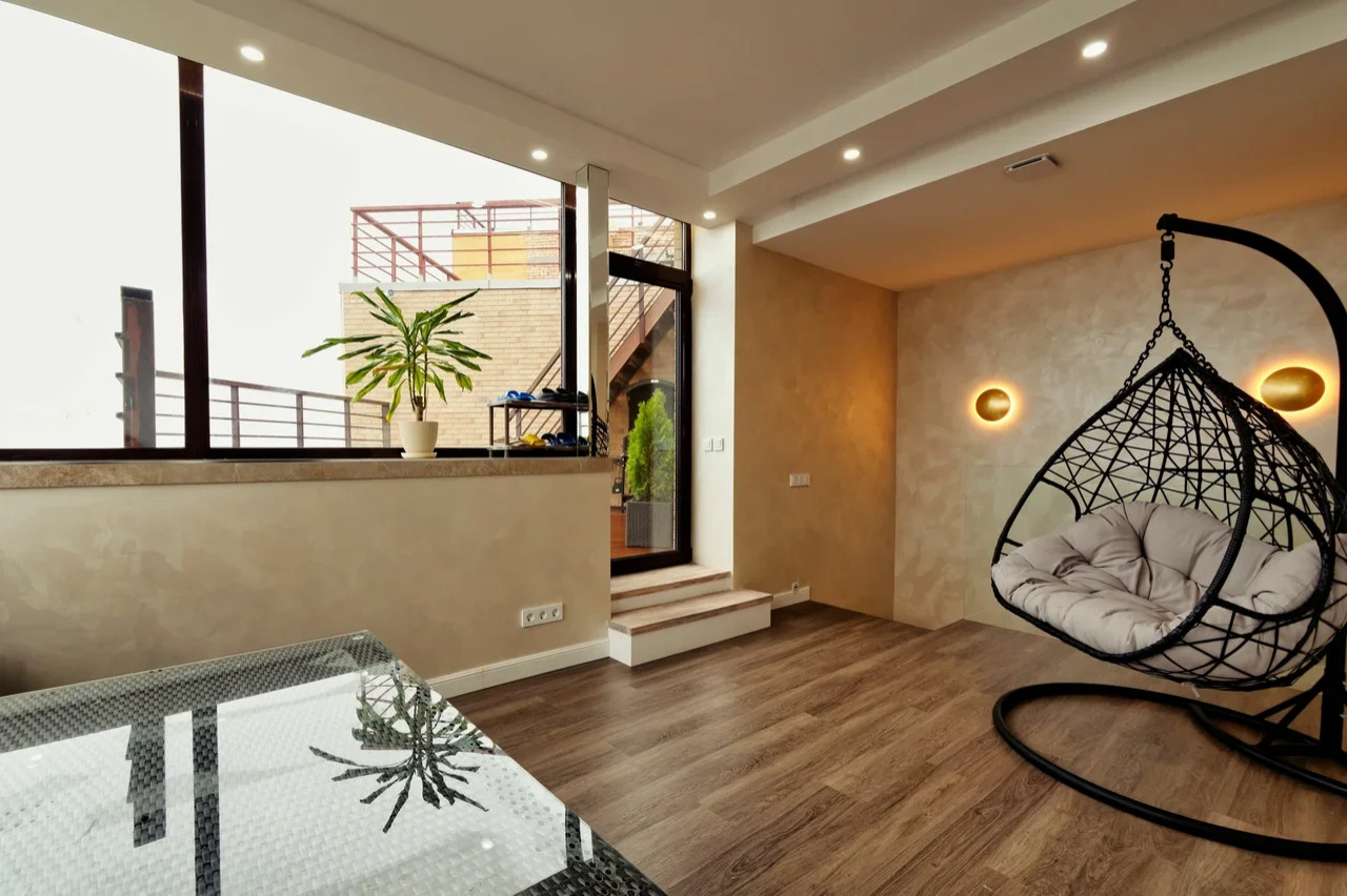 Обложка проекта: Квартира с террасой и видом на озеро Лахта