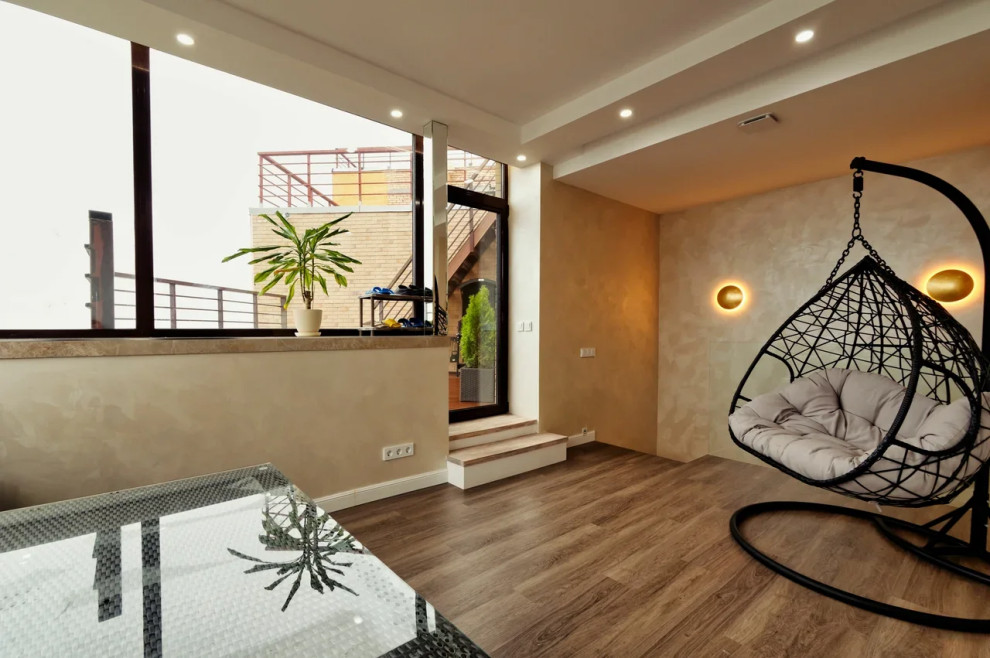 Обложка проекта: Квартира с террасой и видом на озеро Лахта