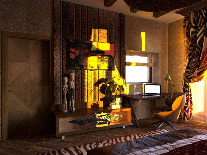 ИДЖ в африканском стиле