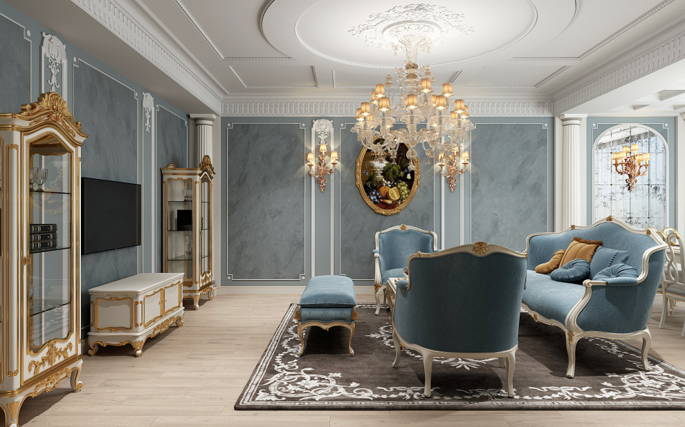 Гостиная в классическом стиле