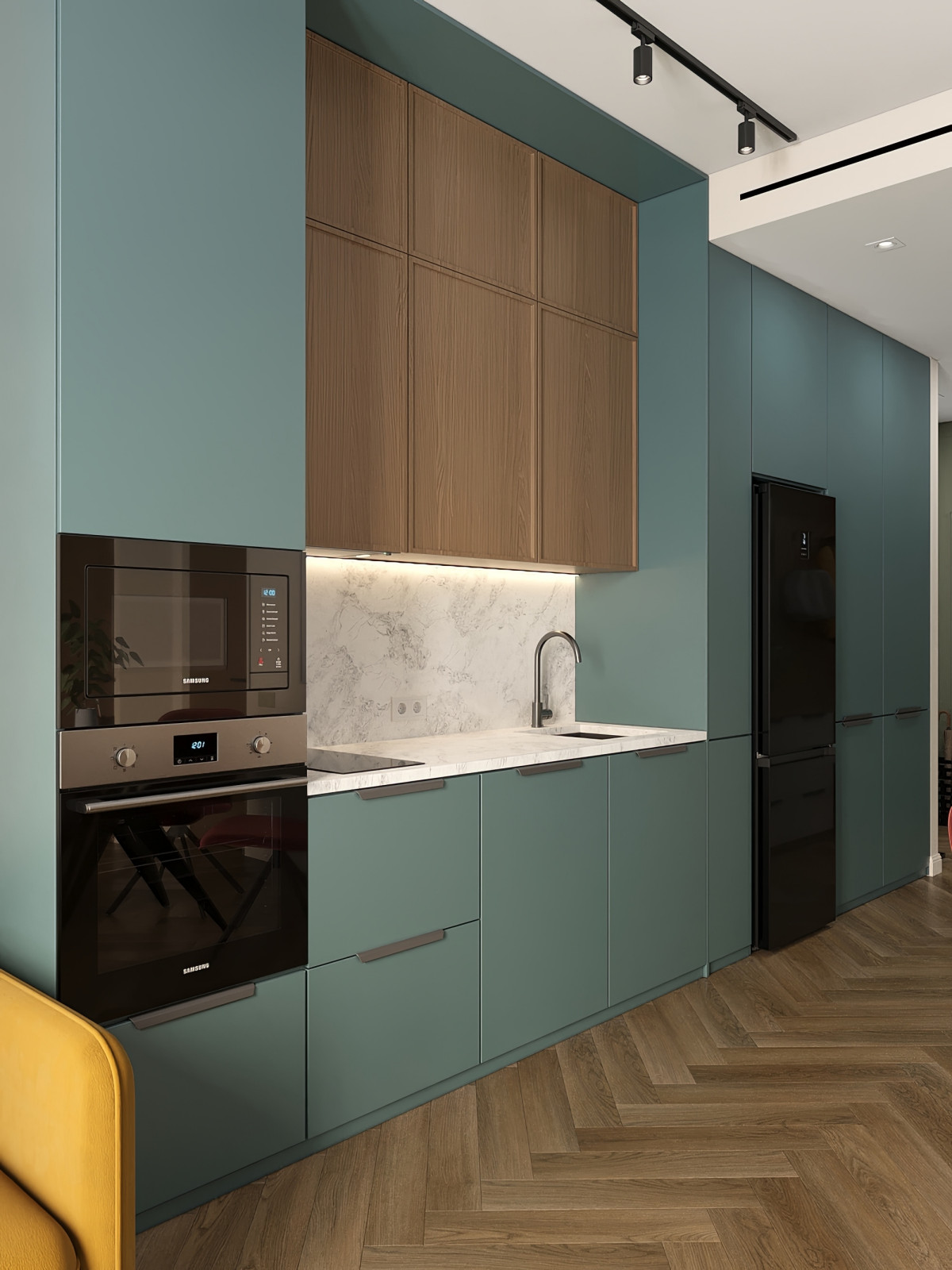 Яркая и свежая квартира в Москве