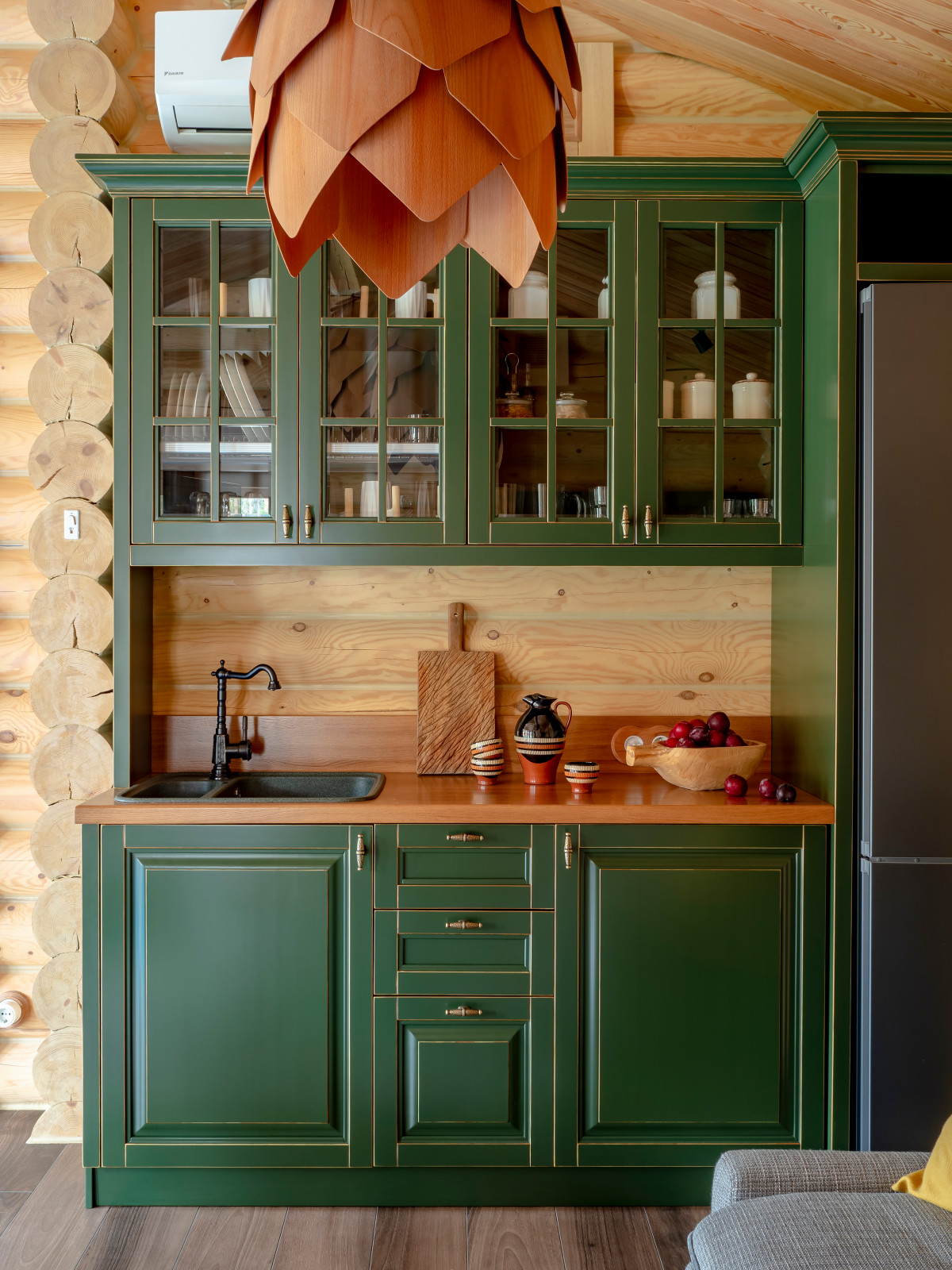 Банный домик с бассейном (фото)