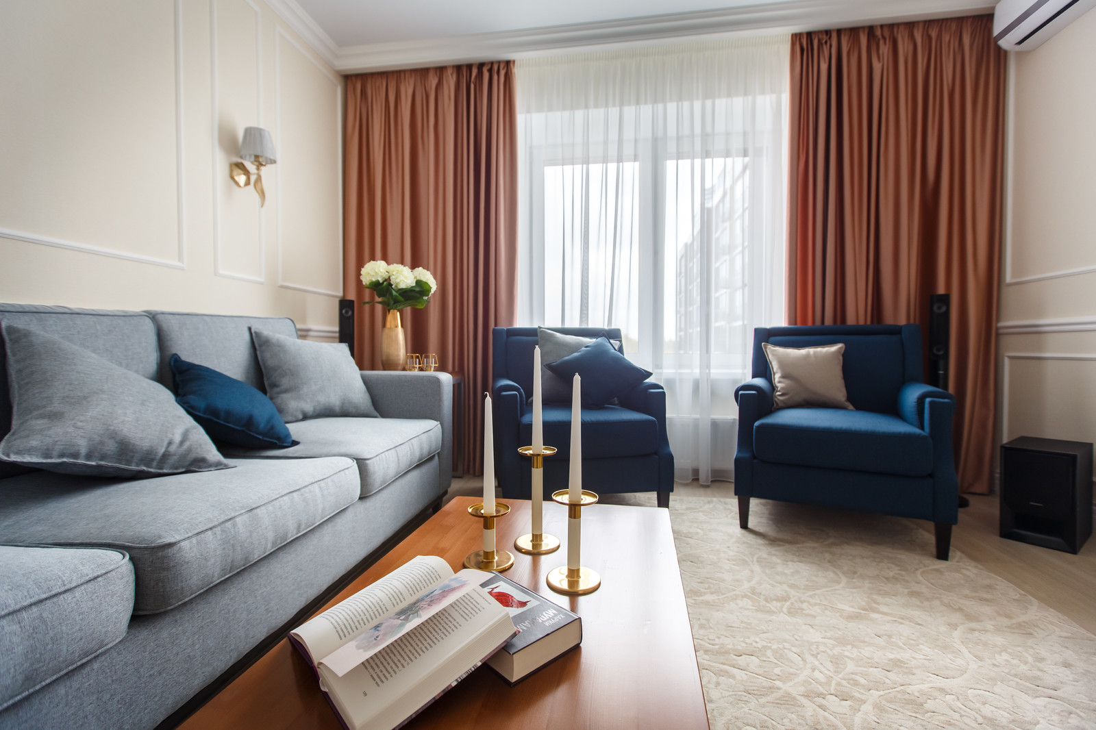 Дизайн трех комнатной квартиры в ЖК АРТ СИТИ