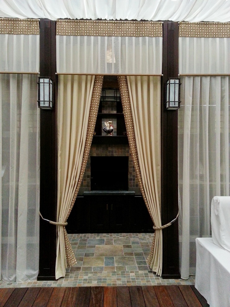 Сложные модели штор: крой, декор, установка