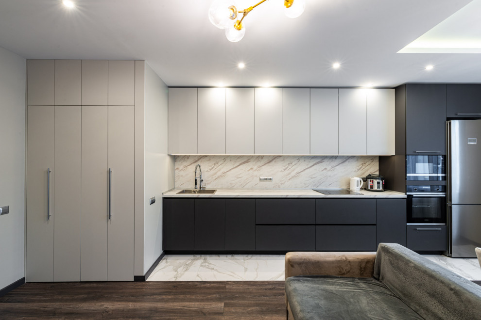 Трёхкомнатная квартир, фото выполненных работ