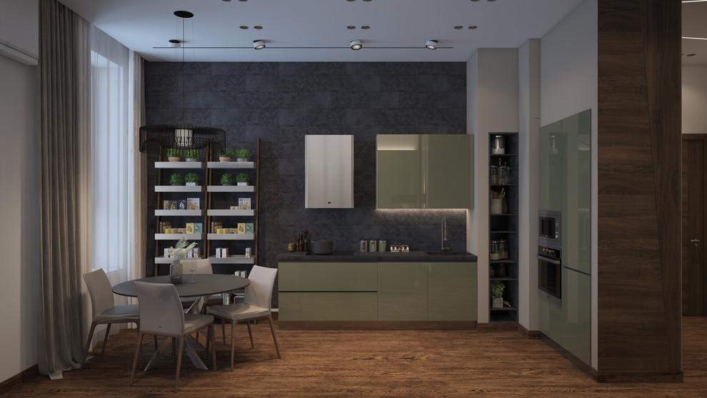Интерьер квартиры в ЖК MILKHOUSE 130 м^2