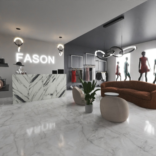 Обложка проекта: Шоу-рум одежды