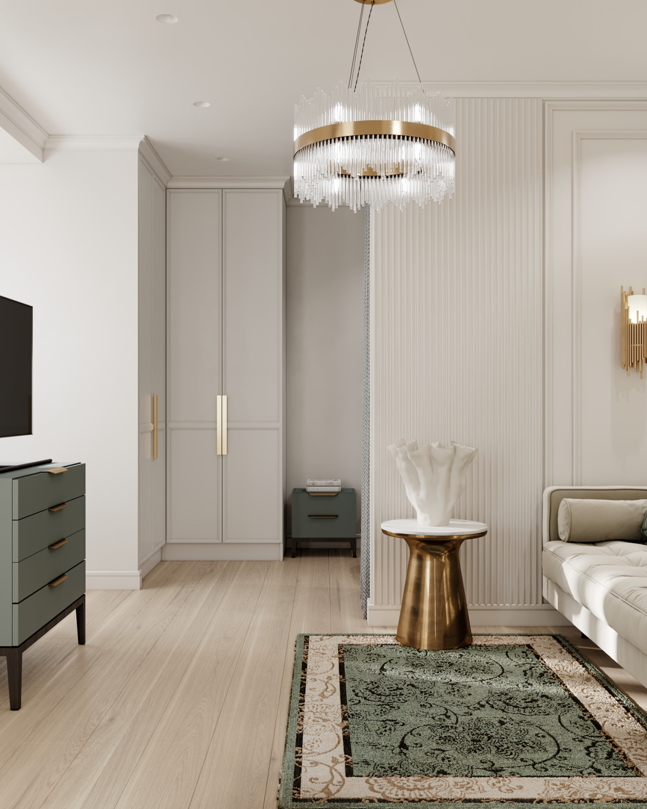 Интерьер квартиры 30 м2 в Хорошево-Мневниках (г. Москва)