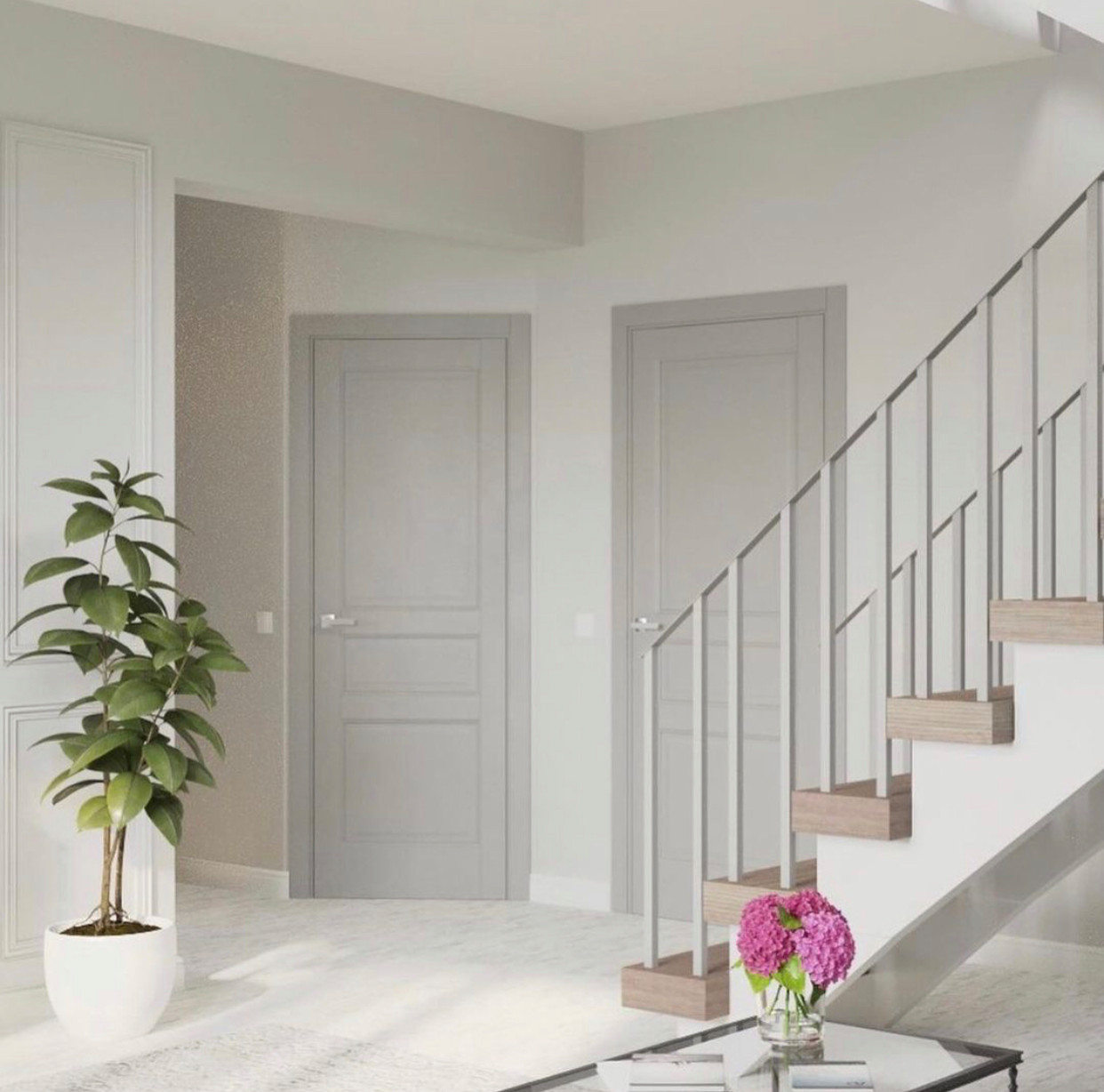 Дизайн - проект загородного дома (1 этаж)