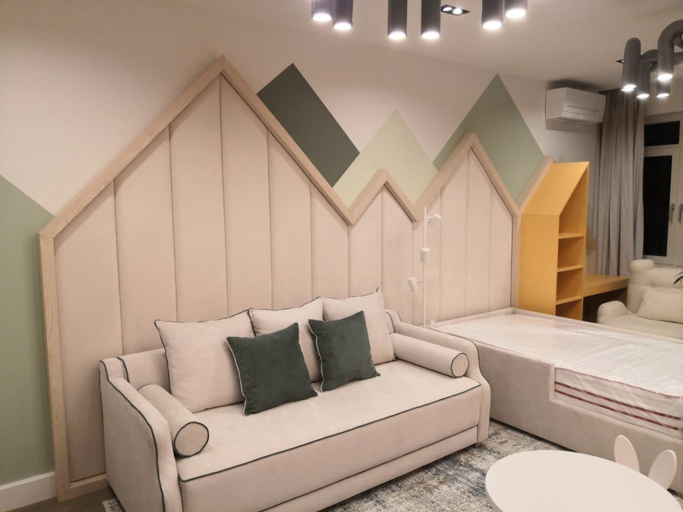 Детская комната \\кровать ,диван ,стеновые панели