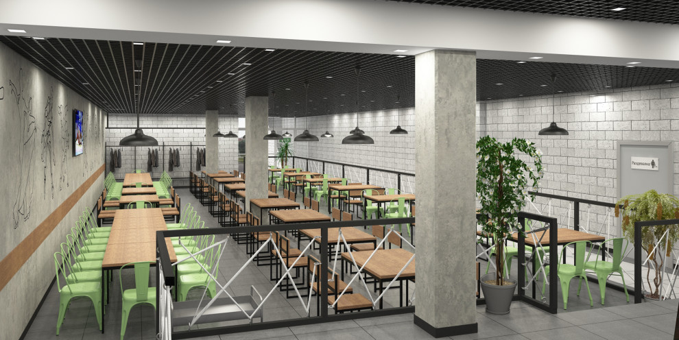 Столовая в ледовом комплексе "ЮЖНЫЙ ЛЕД"