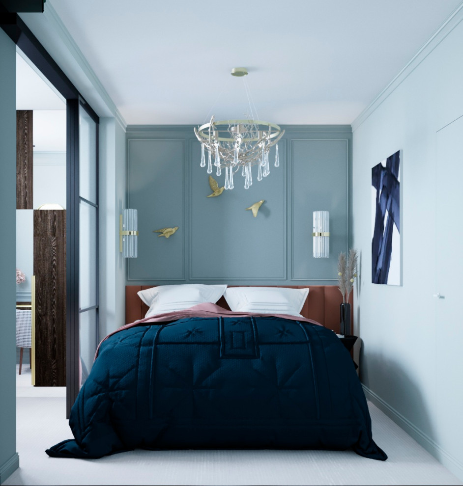 Обложка проекта: Буржуазная Эклектика в ЖК Крылья. 2к.кв. - 55 метров