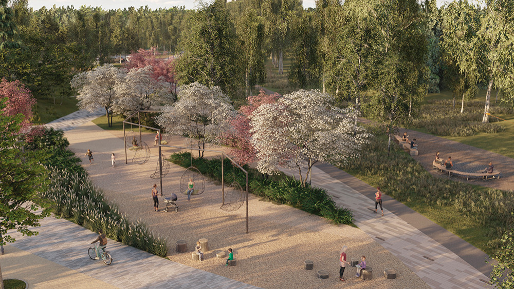 Концепция благоустройства и озеленения общественной территории