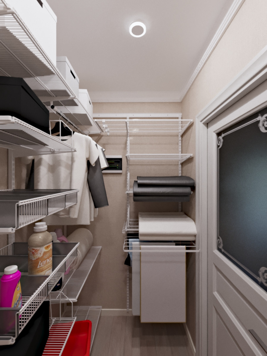 Карамелька. Гардеробная.