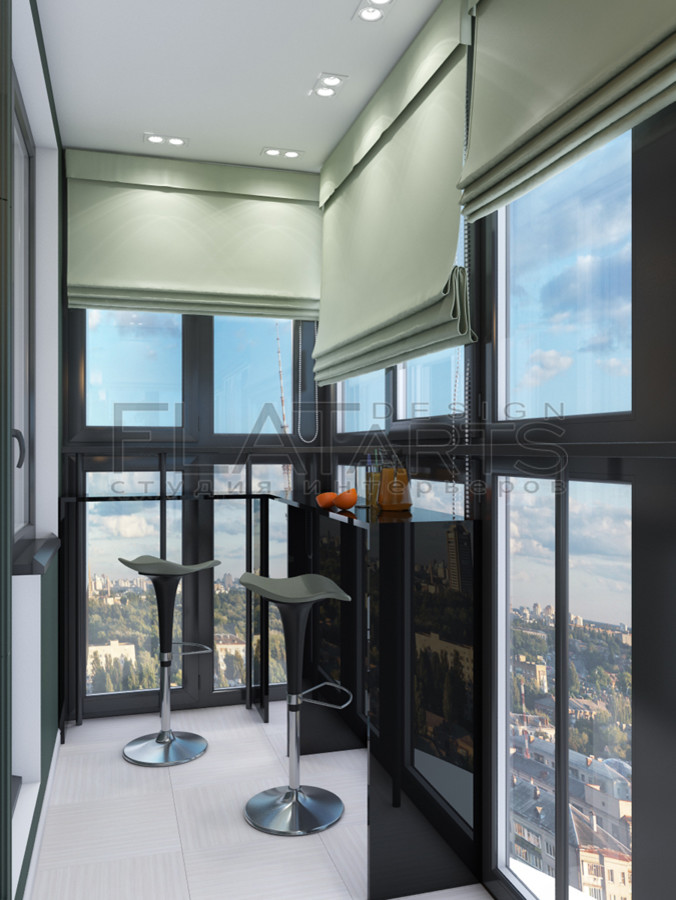 Дизайн 2-ной кв. 67кв.м. Современный стиль