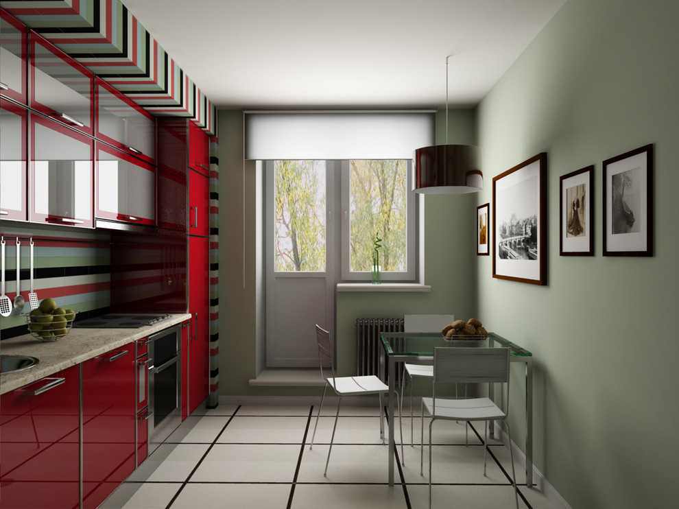 Обложка проекта: Этника в однокомнатной квартире