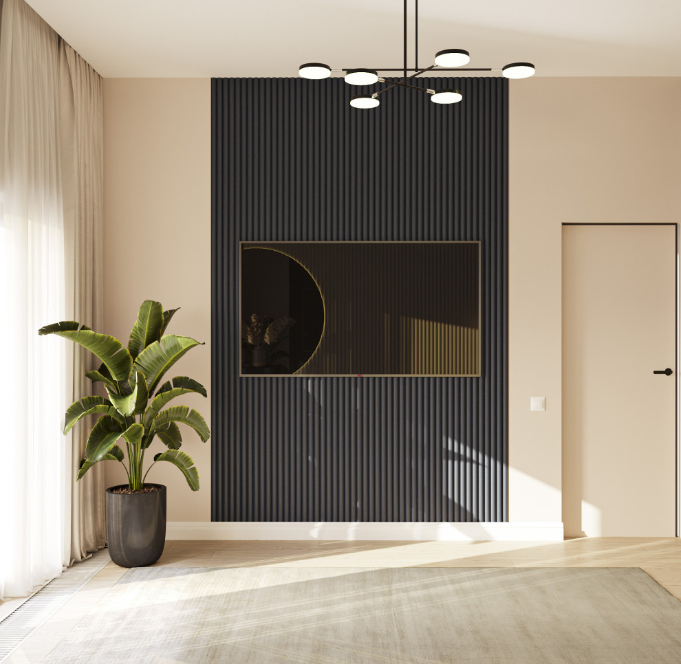 Частный дом в стиле неоклассика и лофт