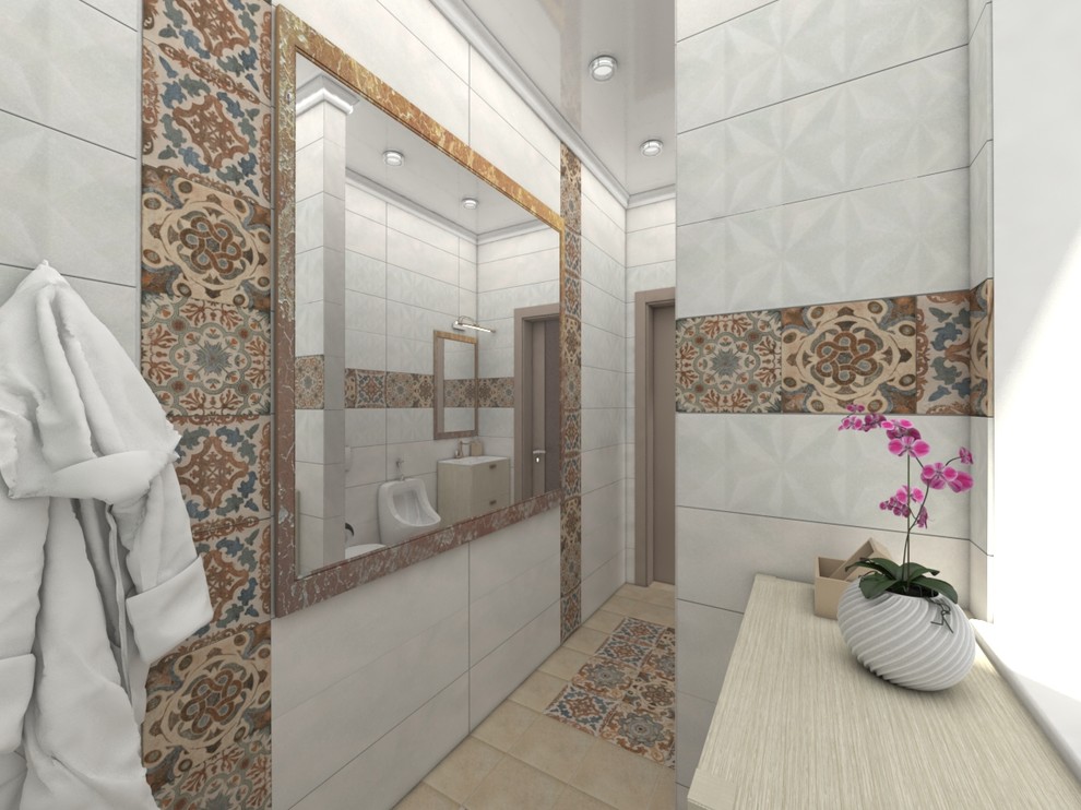 Две ванной комнаты в коттедже