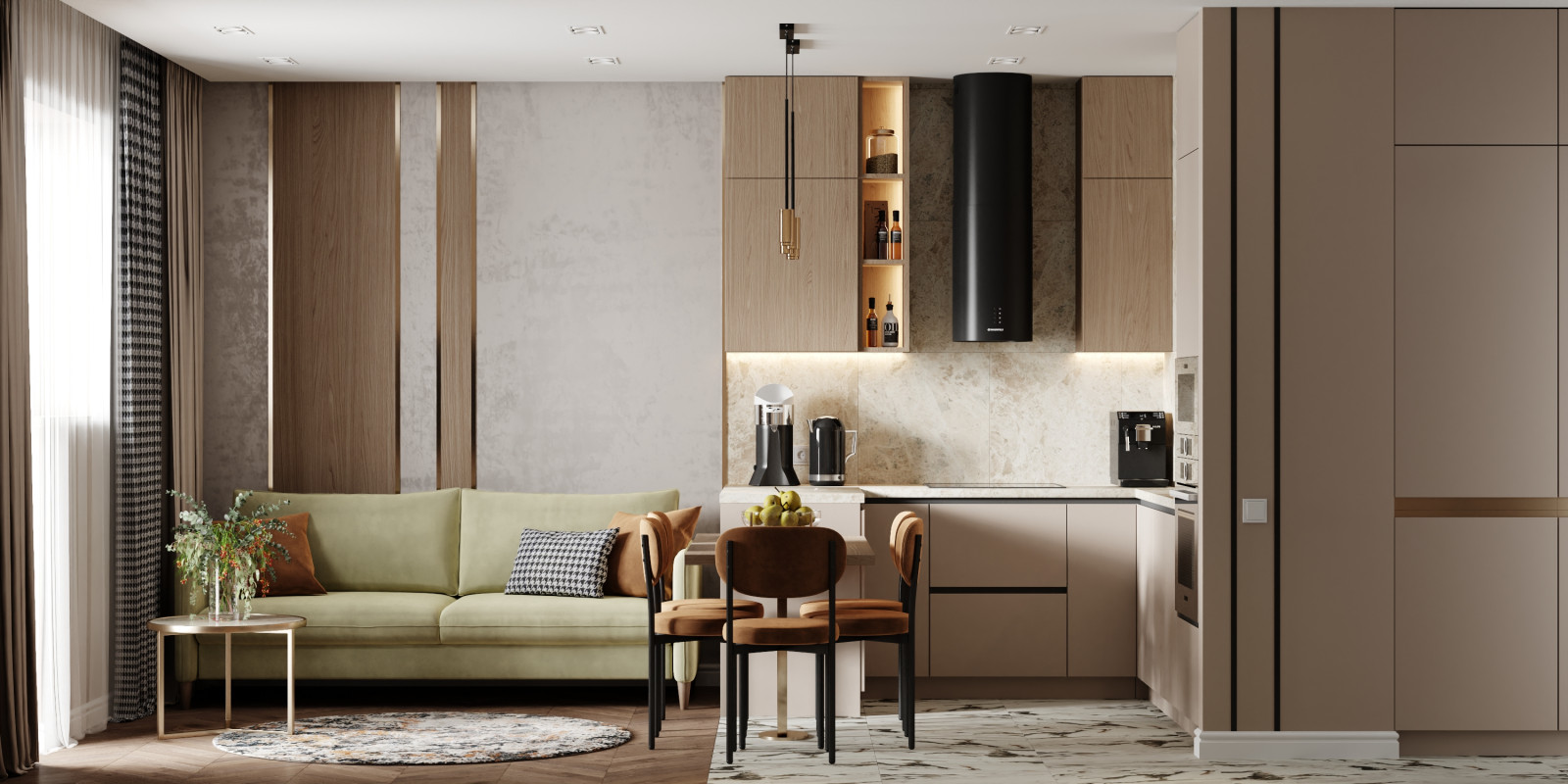 Квартира 100 кв.м., г. Москва