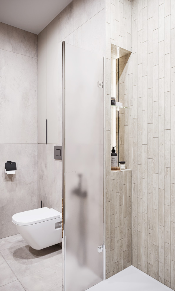 Проект квартиры "Ecoline", душевая