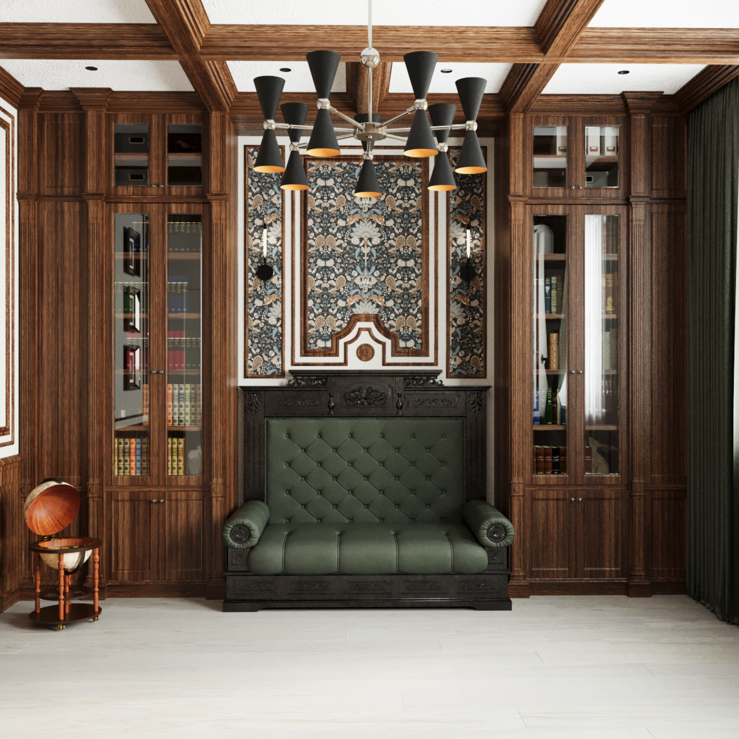 Дизайн проект частного дома в классической стиле