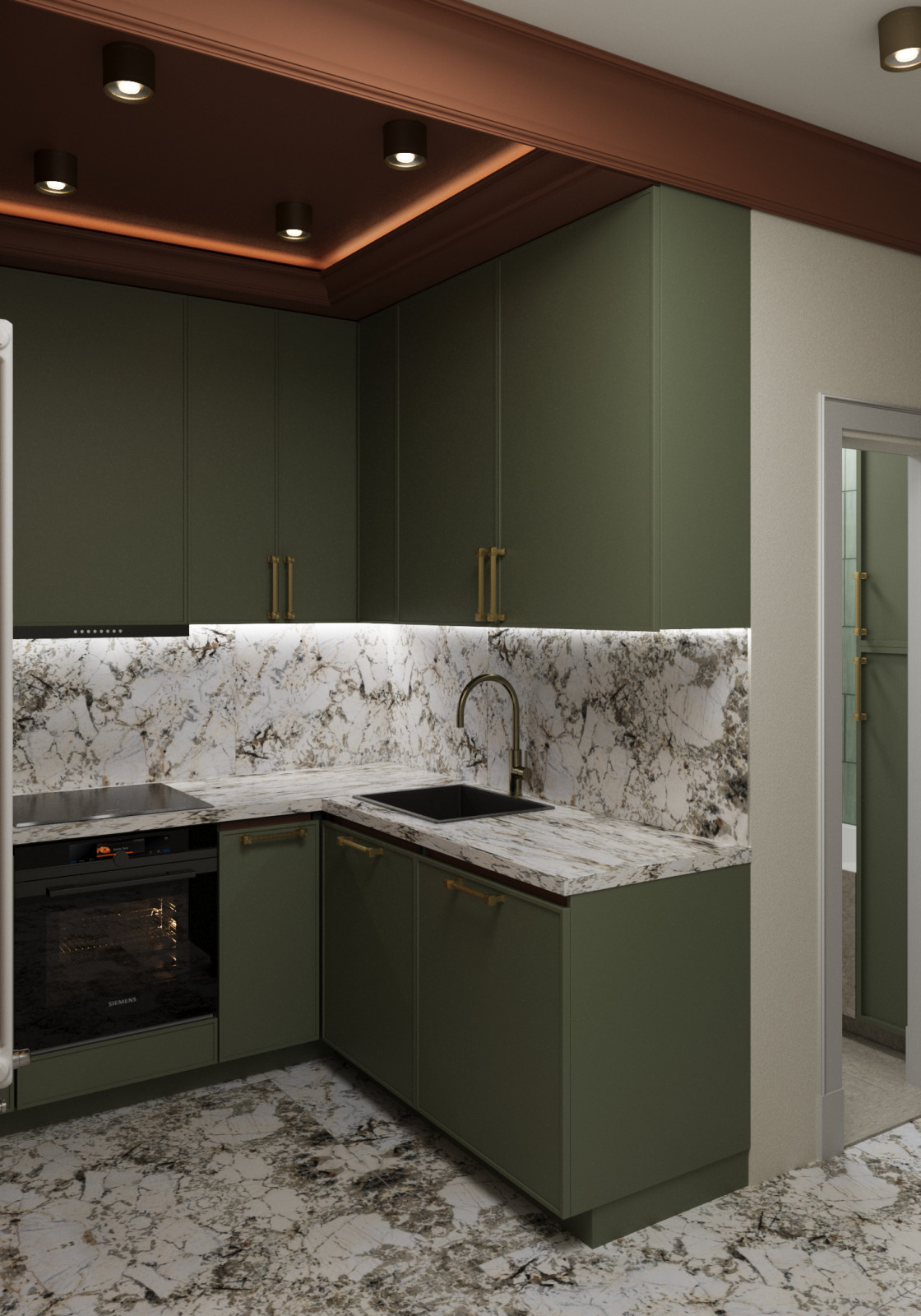 Обложка проекта: Кухня - ниша