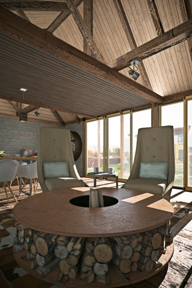 Зона отдыха при бане