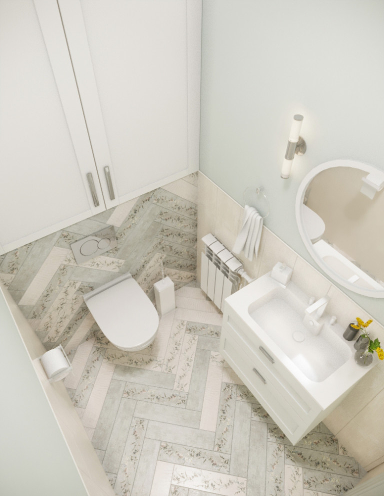 Коттедж в светлых тонах