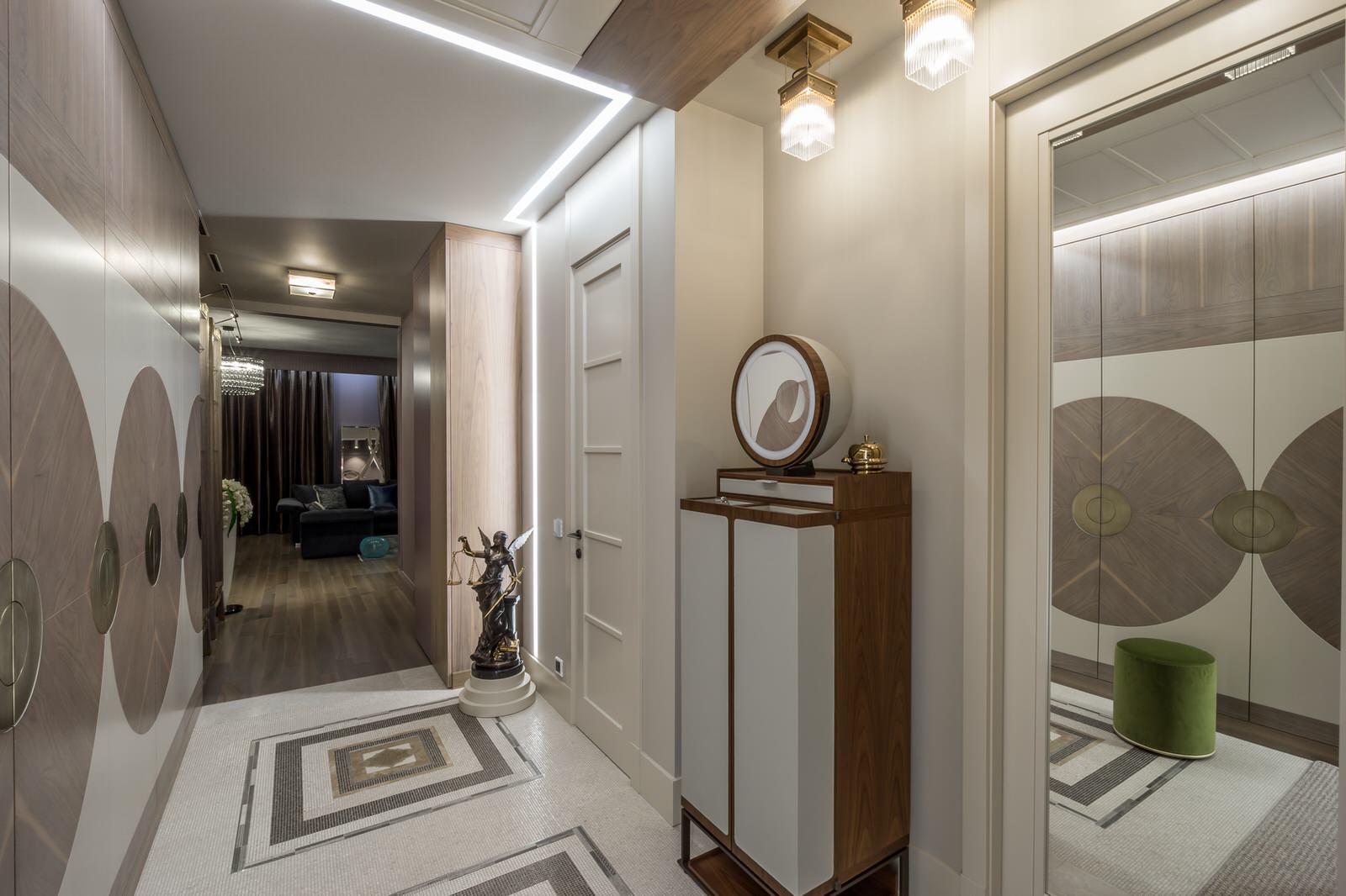 Квартира в современном стиле с элементами арт-деко