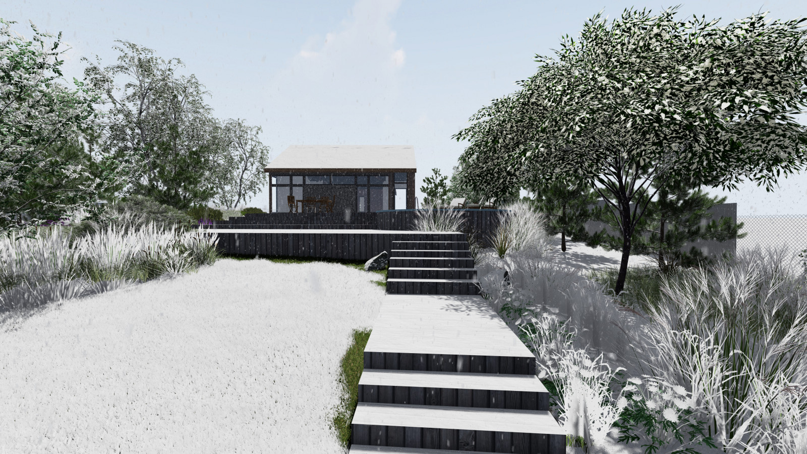 Ландшафт участка д.М.Куяш