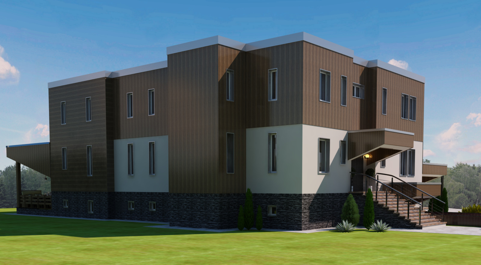 Экстерьер дома в Николиной поляне