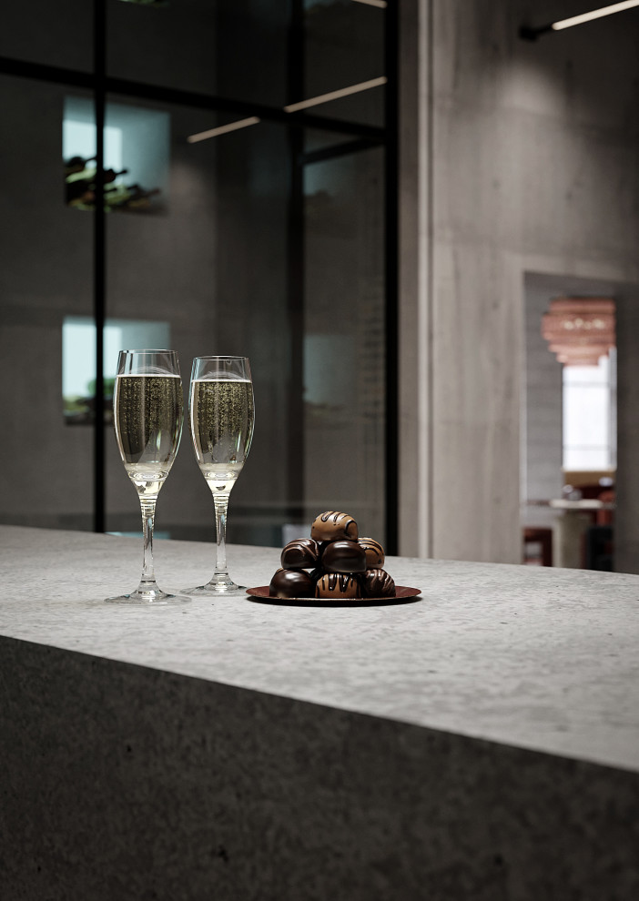 Интерьер винного ресторана и винотеки