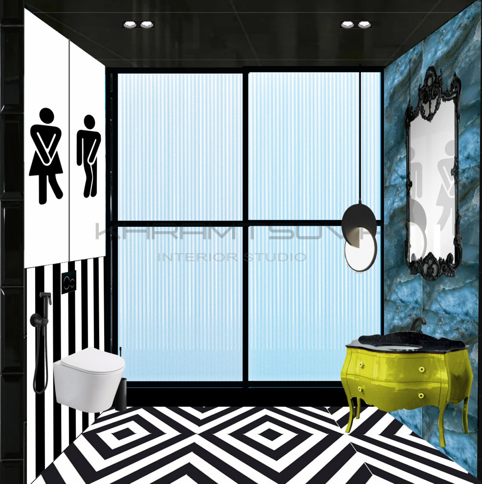 Обложка проекта: Концепция санузла вариант 1