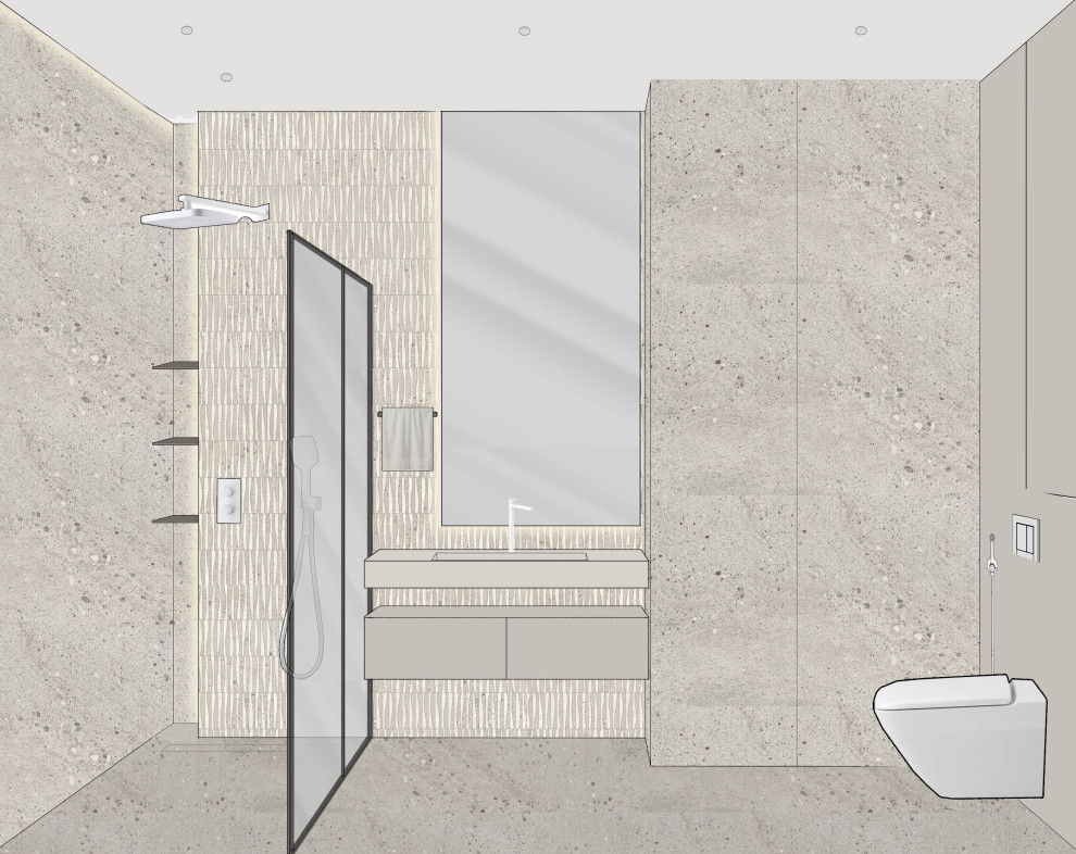 Эскизы проекта в ЖК Level, Москва