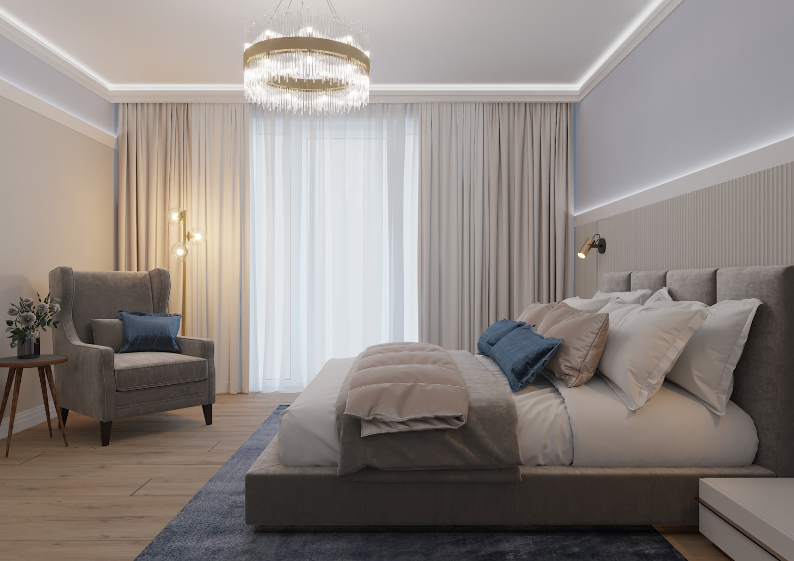 Обложка проекта: Дом в теплых оттенках