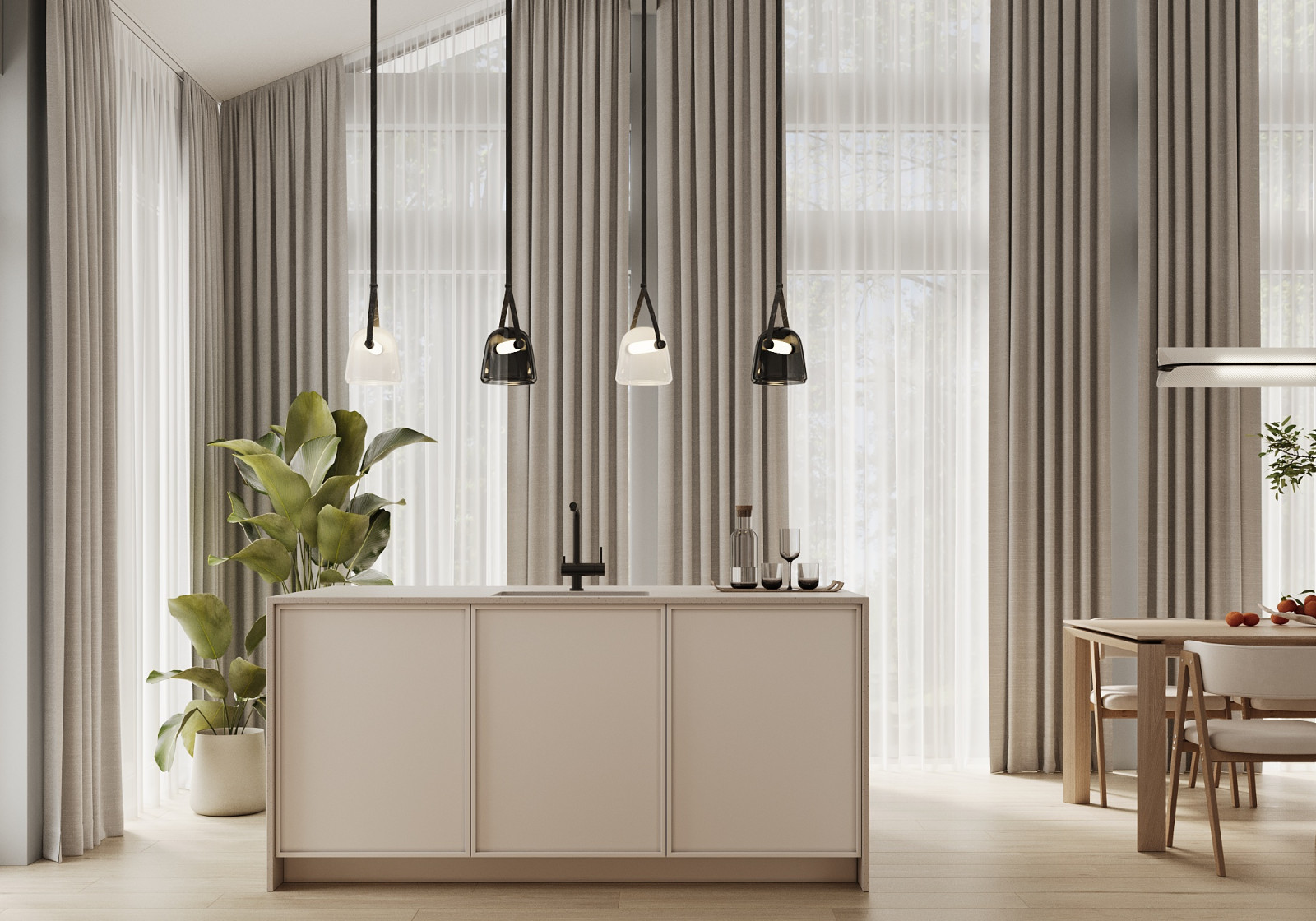 Двухэтажный дом фахверк 98м² в г. Москва