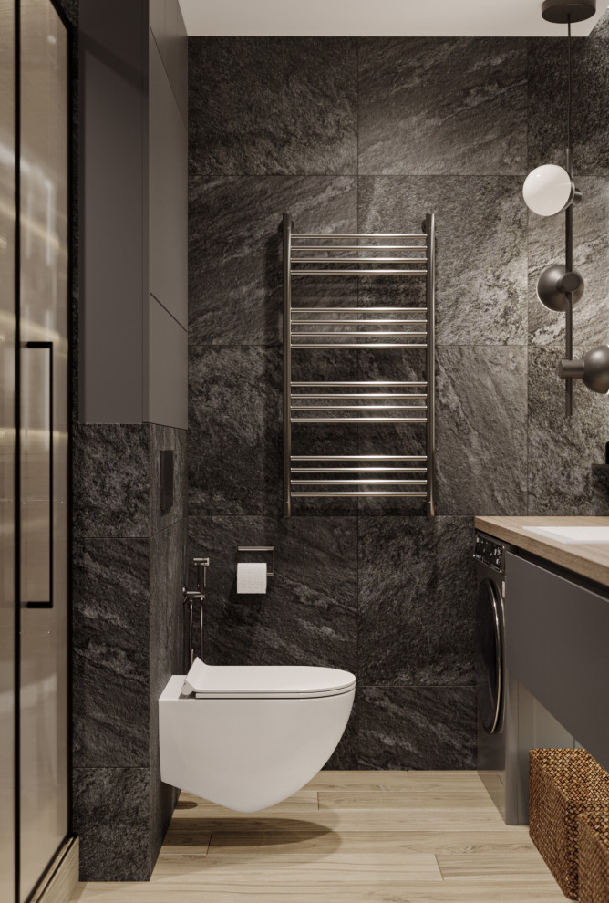 Blackflat. Квартира в ЖК Палаццио, 45 кв.м.