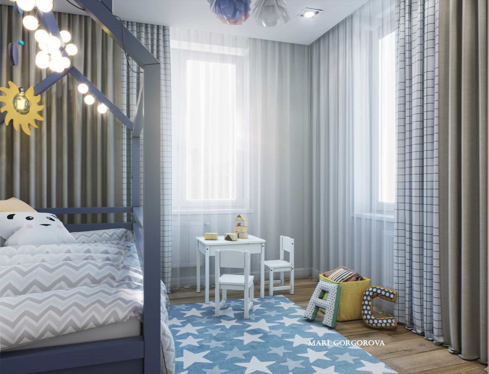 Трёхкомнатная квартира на ул. Обручевых