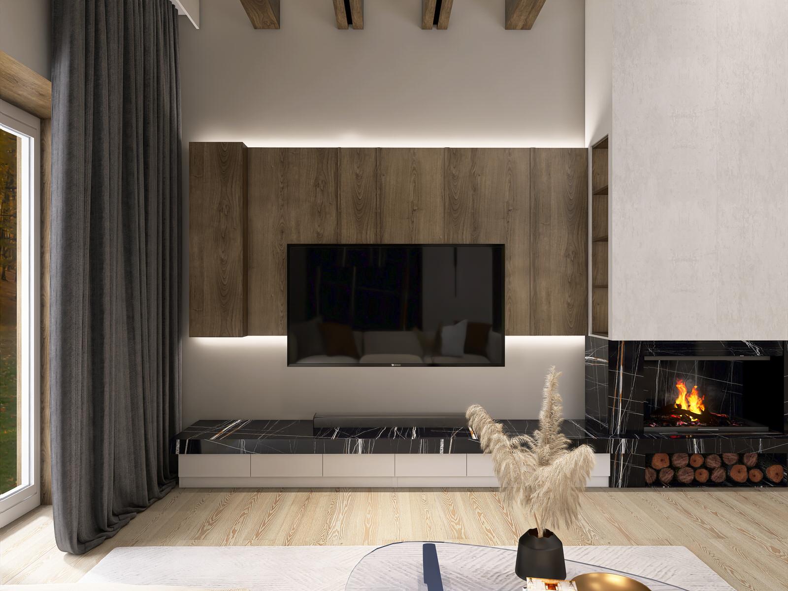 Дизайн загородного дома в г. Омск